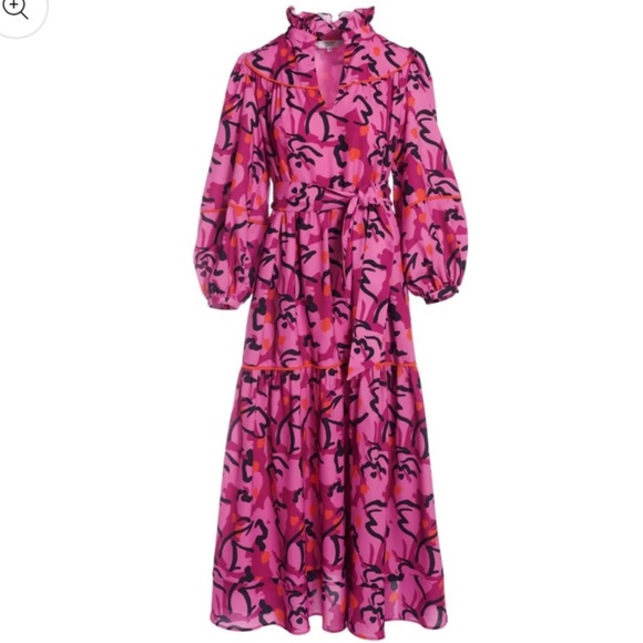 Tuckernuck Dresses & Skirts - Tuckernuck Pink and Black Maxi Dress
